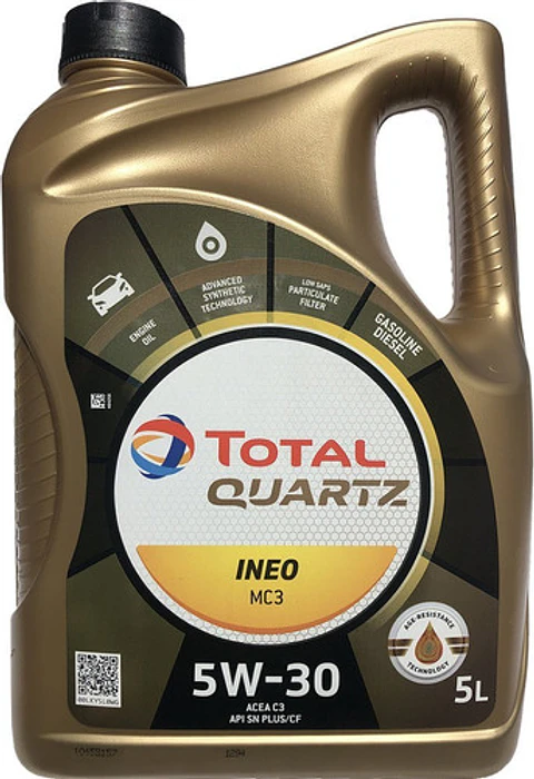 5W30 Aceite Motor Quartz Ineo  5Lt  Total **LLEVA 2 O MÁS UNIDADES Y OBTÉN TU DESCUENTO EN EL CARRITO DE COMPRAS**  