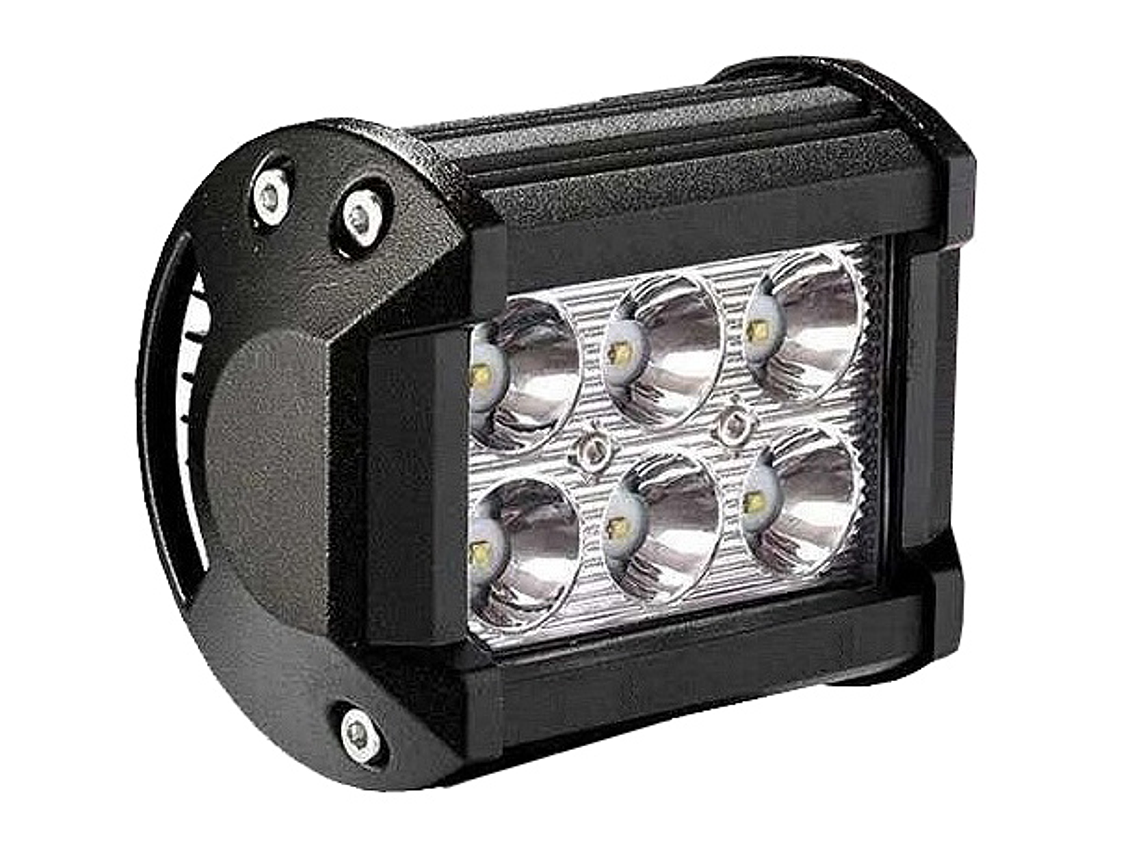 Foco Faenero 6 Led Cuadrado 12/24V  1