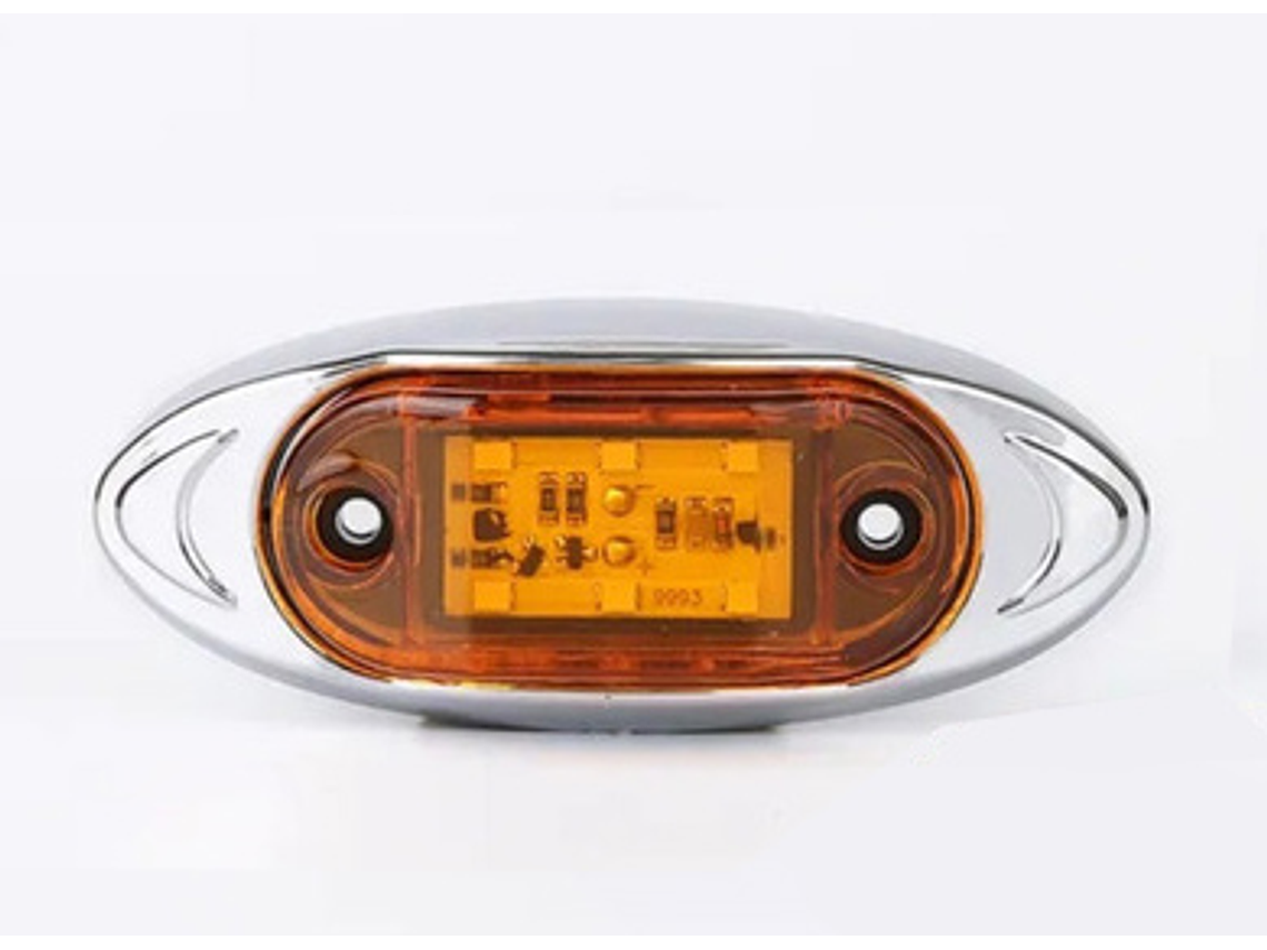 Foco Lateral Ambar 6 Led  1