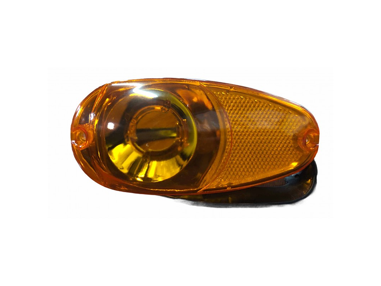 Foco Tipo Gota 7Led Ambar 12/24V  1