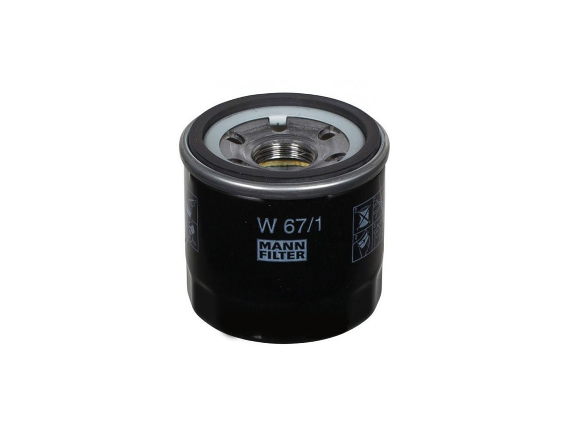  Filtro Aceite Hu7033Z Marca Mann 1