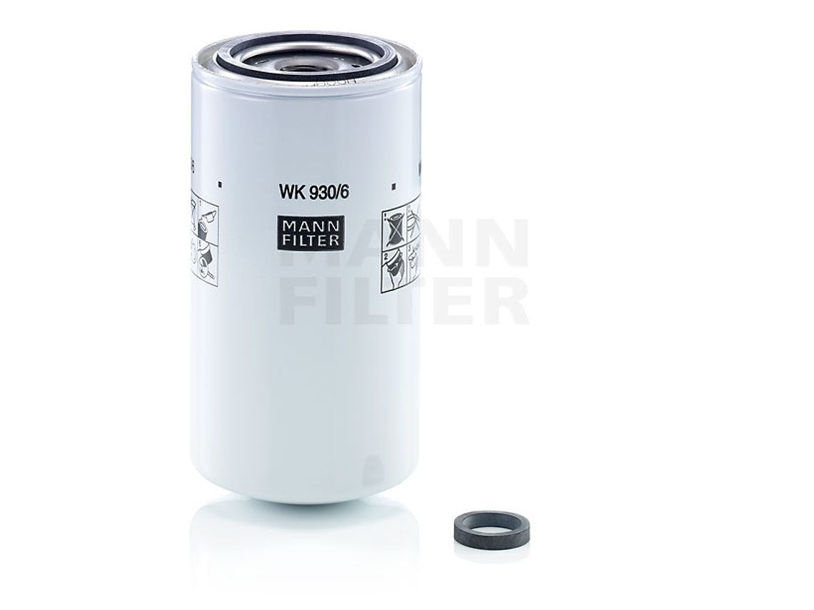  Filtro Combustible Wk854/6 Marca Mann 1