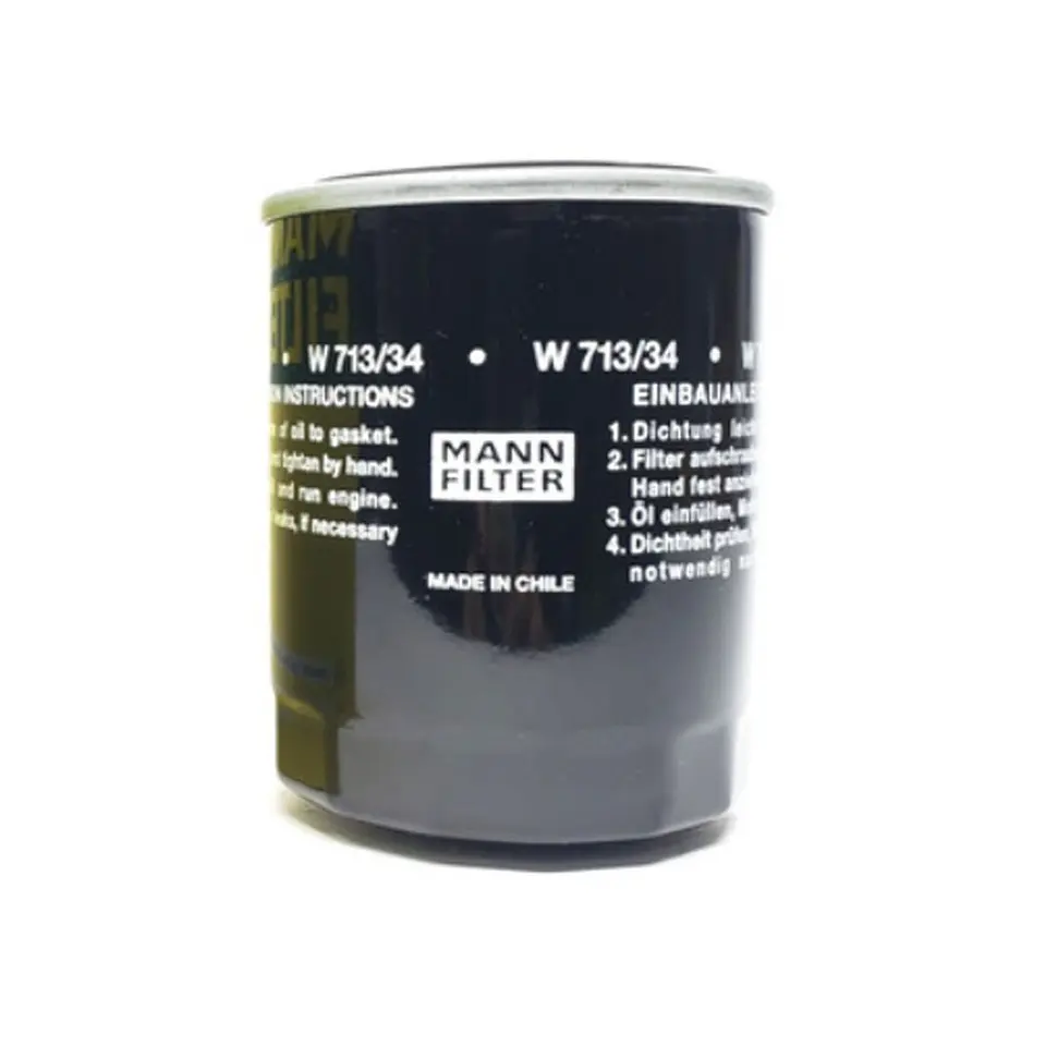  Filtro Aceite Hu727/1X Marca Mann 1
