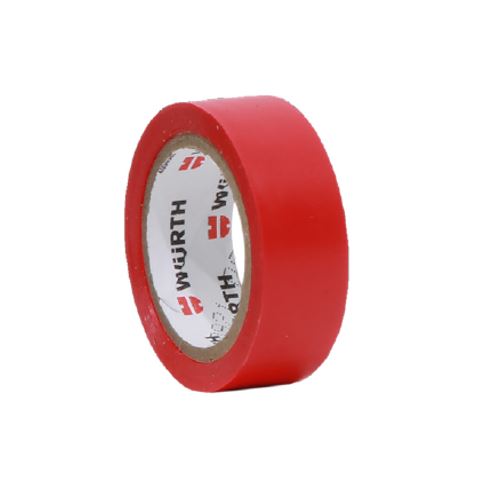 Cinta  Aisladora Pvc 5Mts Roja