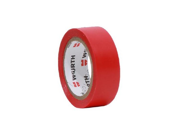 Cinta  Aisladora Pvc 5Mts Roja 1