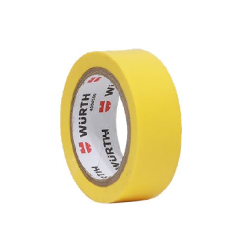 Cinta Aisladora PVC WURTH - Amarillo