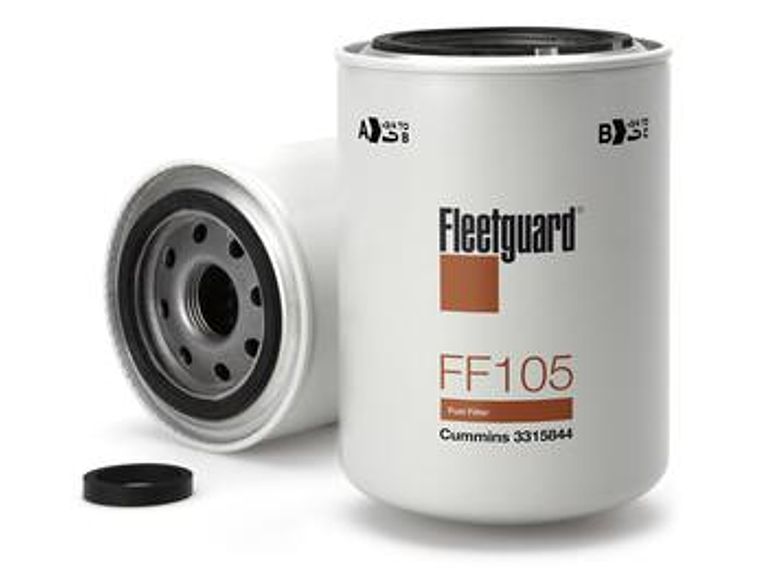 Filtro De Combustible Fleetguard Ff105D Para Motor Marca Cummins.  1