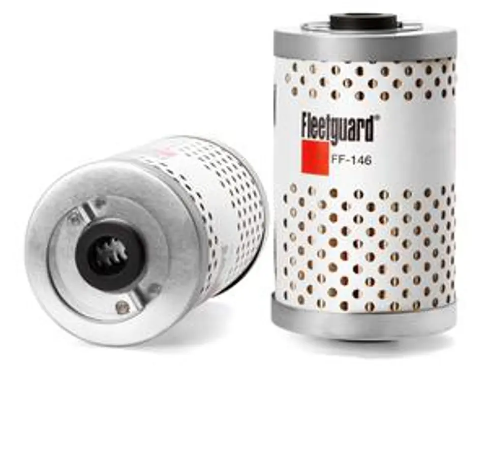 FILTRO DE COMBUSTIBLE FLEETGUARD FF146 PARA MOTOR MARCA CUMMINS.  1