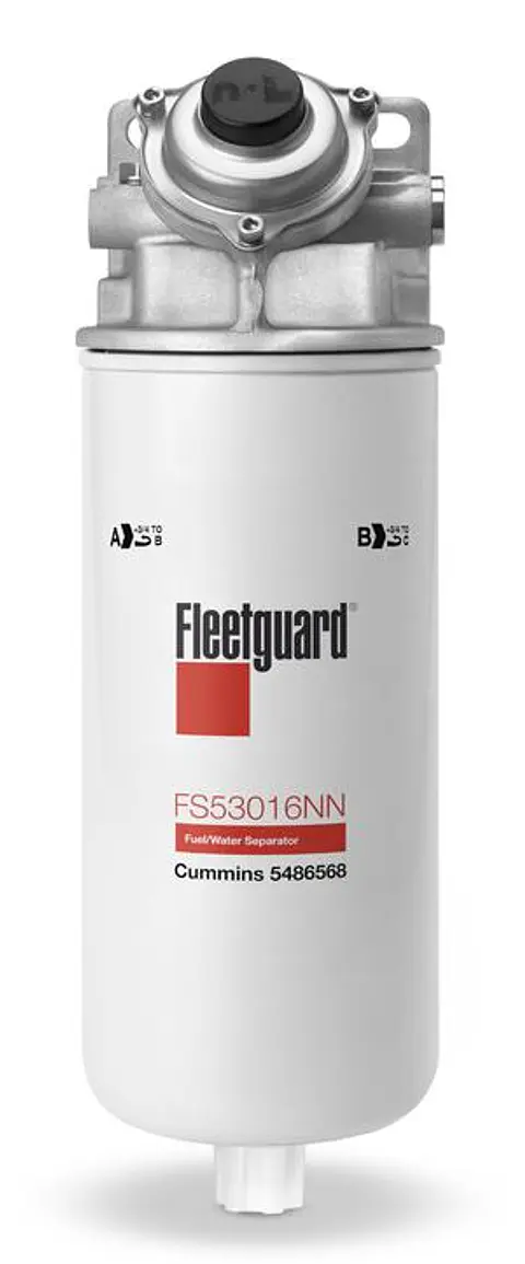 FILTRO SEPARADOR FLEETGUARD  FS53016NN  MOTOR CUMMINS. 