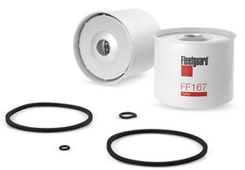 FILTRO DE COMBUSTIBLE FLEETGUARD FF167 PARA MOTOR MARCA CUMMINS. 