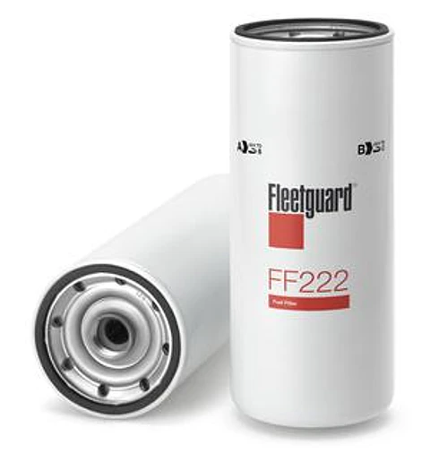 FILTRO DE COMBUSTIBLE FLEETGUARD FF222 PARA MOTOR MARCA CUMMINS. 