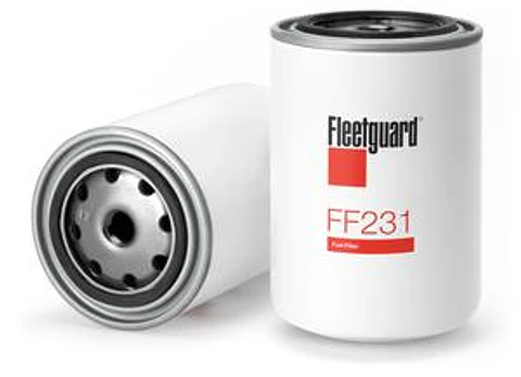 FILTRO DE COMBUSTIBLE FLEETGUARD FF231 PARA MOTOR MARCA CUMMINS. 