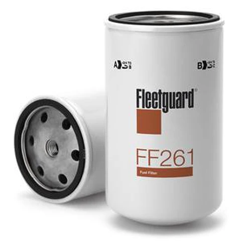 FILTRO DE COMBUSTIBLE FLEETGUARD FF261 PARA MOTOR MARCA CUMMINS. 