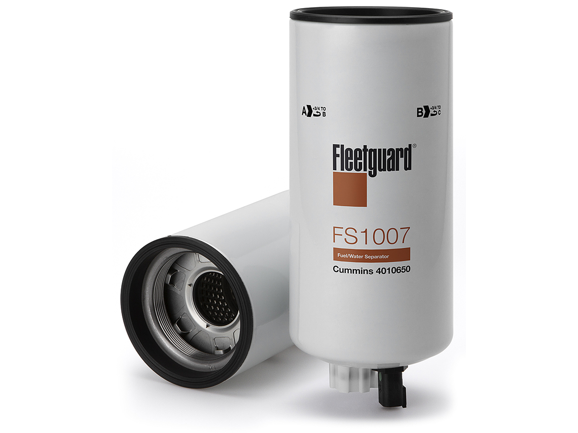 Filtro De Separador Fleetguard Fs1007 Para Motor Marca Cummins.  1
