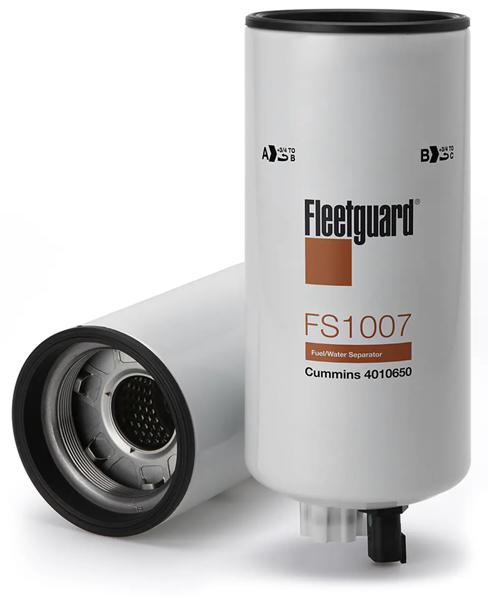 FILTRO DE SEPARADOR FLEETGUARD FS1007 PARA MOTOR MARCA CUMMINS.  1