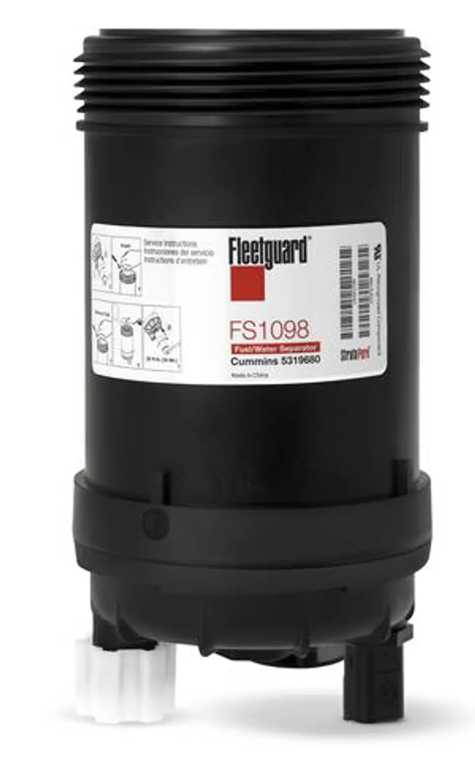 FILTRO DE SEPARADOR FLEETGUARD FS1098 PARA MOTOR MARCA CUMMINS.  1