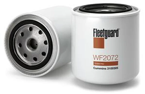 FILTRO DE AGUA FLEETGUARD WF2072  PARA MOTOR MARCA CUMMINS. 