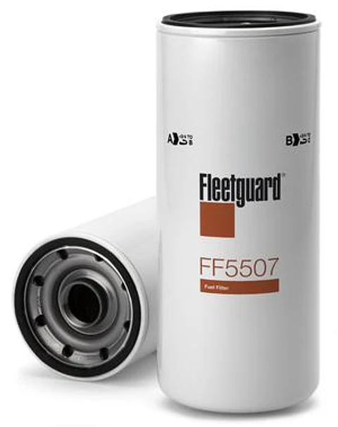 FILTRO DE COMBUSTIBLE FLEETGUARD FF5507 PARA MOTOR MARCA CUMMINS. 