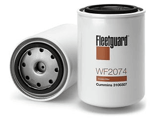 Filtro De Agua Fleetguard Wf2074 Para Motor Marca Cummins.
