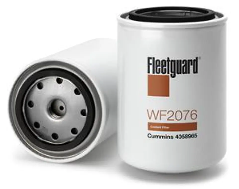 FILTRO DE AGUA FLEETGUARD WF2076 PARA MOTOR MARCA CUMMINS. 1