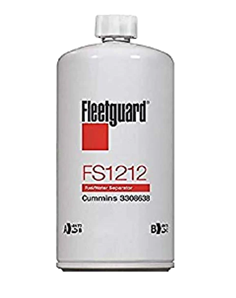 FILTRO DE SEPARADOR FLEETGUARD FS1212 PARA MOTOR MARCA CUMMINS. 