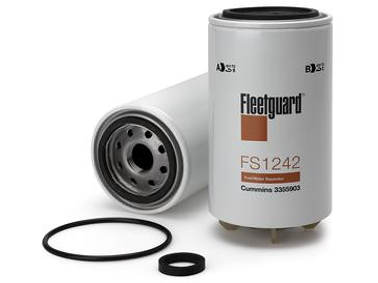 Filtro De Separador Fleetguard Fs1242 Para Motor Marca Cummins.  1
