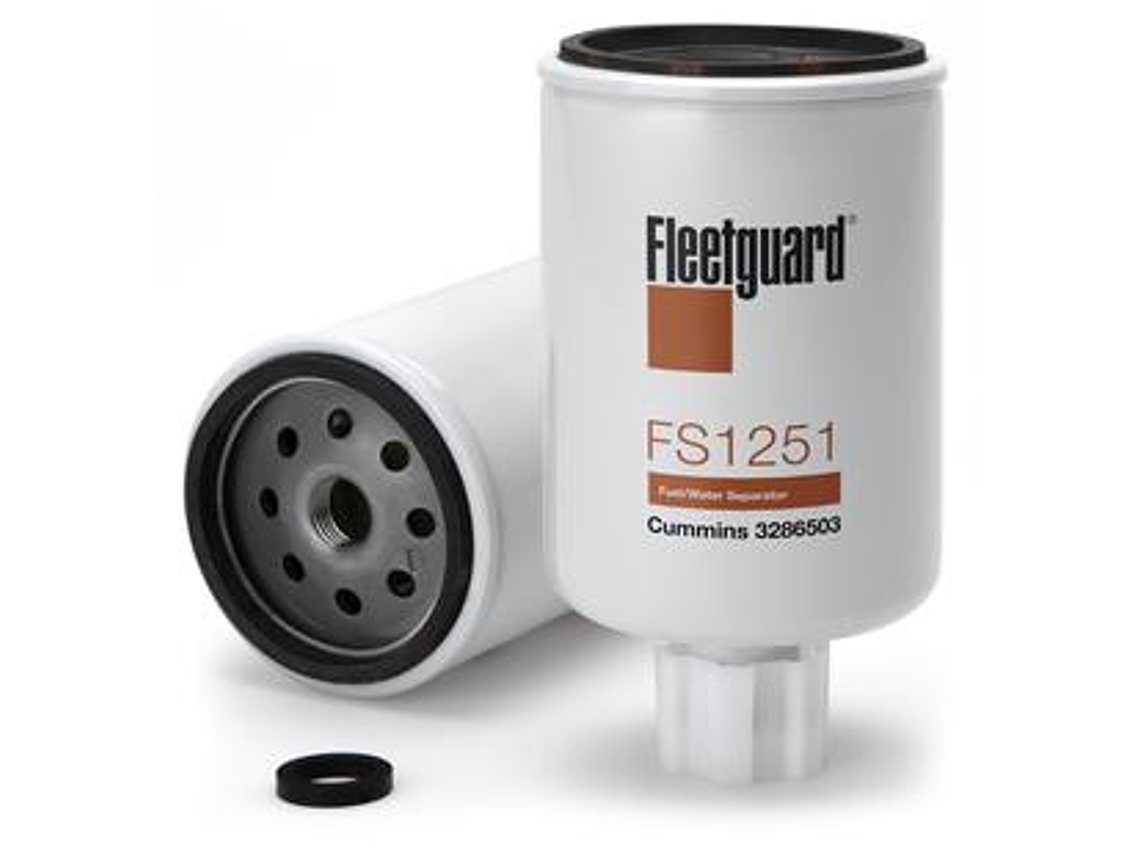 Filtro De Separador Fleetguard Fs1251 Para Motor Marca Cummins.  1
