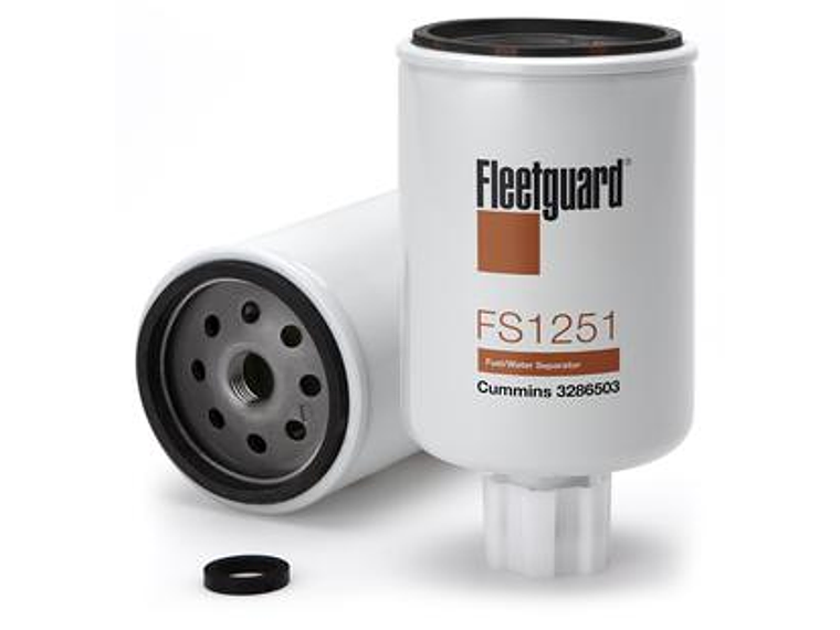 Filtro De Separador Fleetguard Fs1251 Para Motor Marca Cummins.  1