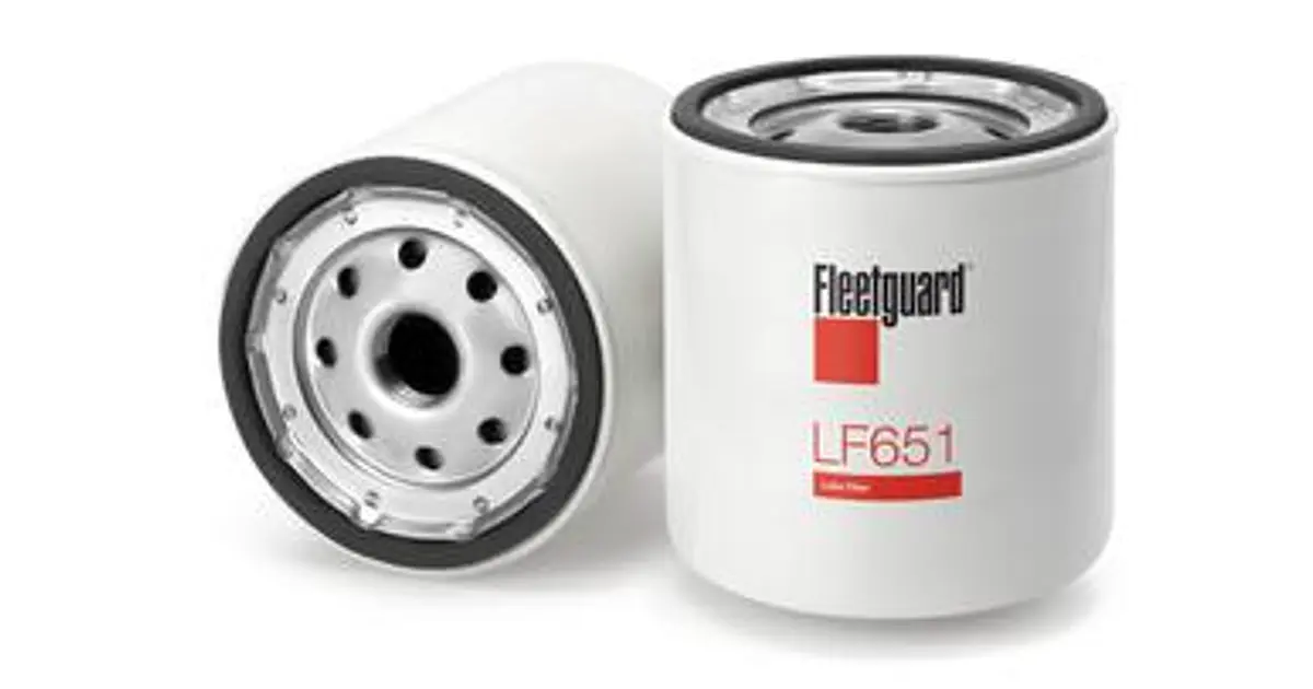 FILTRO ACEITE MOTOR FLEETGUARD LF651 | MINING PARTS CHILE