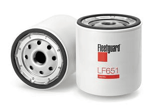 FILTRO DE ACEITE FLEETGUARD LF651 PARA MOTOR MARCA CUMMINS. 