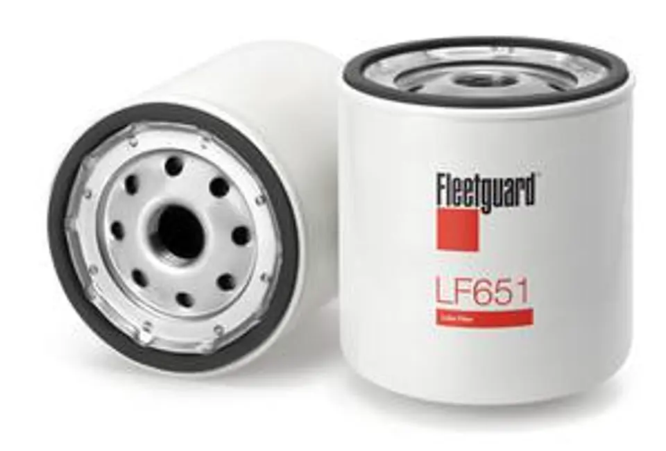 FILTRO DE ACEITE FLEETGUARD LF651 PARA MOTOR MARCA CUMMINS.  1