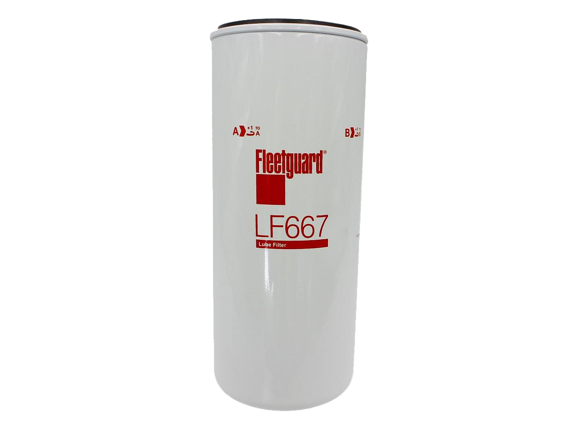 Filtro De Aceite Fleetguard Lf667 Para Motor Marca Cummins.  1