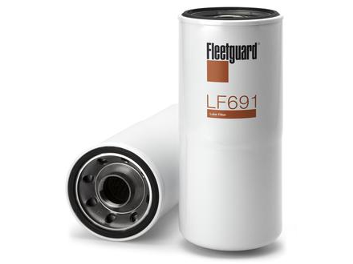 Filtro De Aceite Fleetguard Lf691 Para Motor Marca Cummins.  1