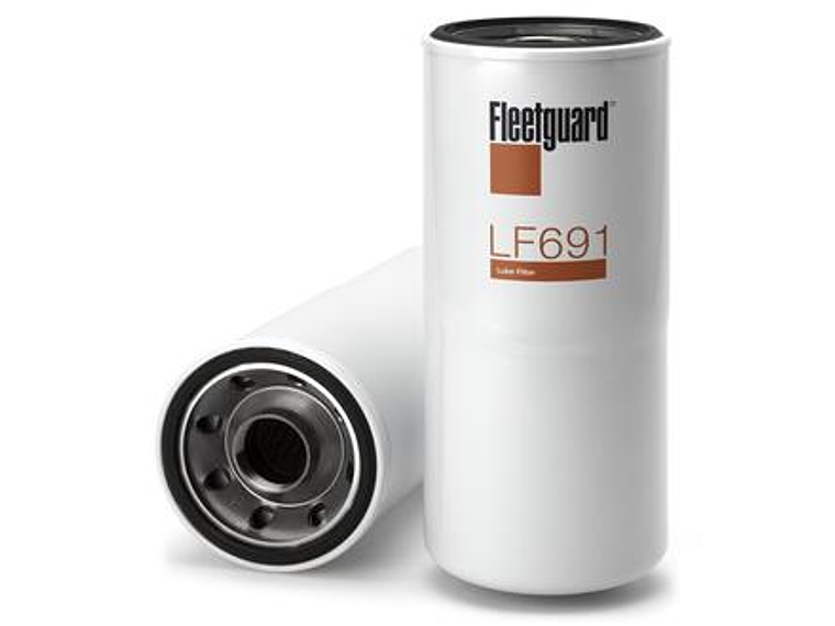 Filtro De Aceite Fleetguard Lf691 Para Motor Marca Cummins.  1