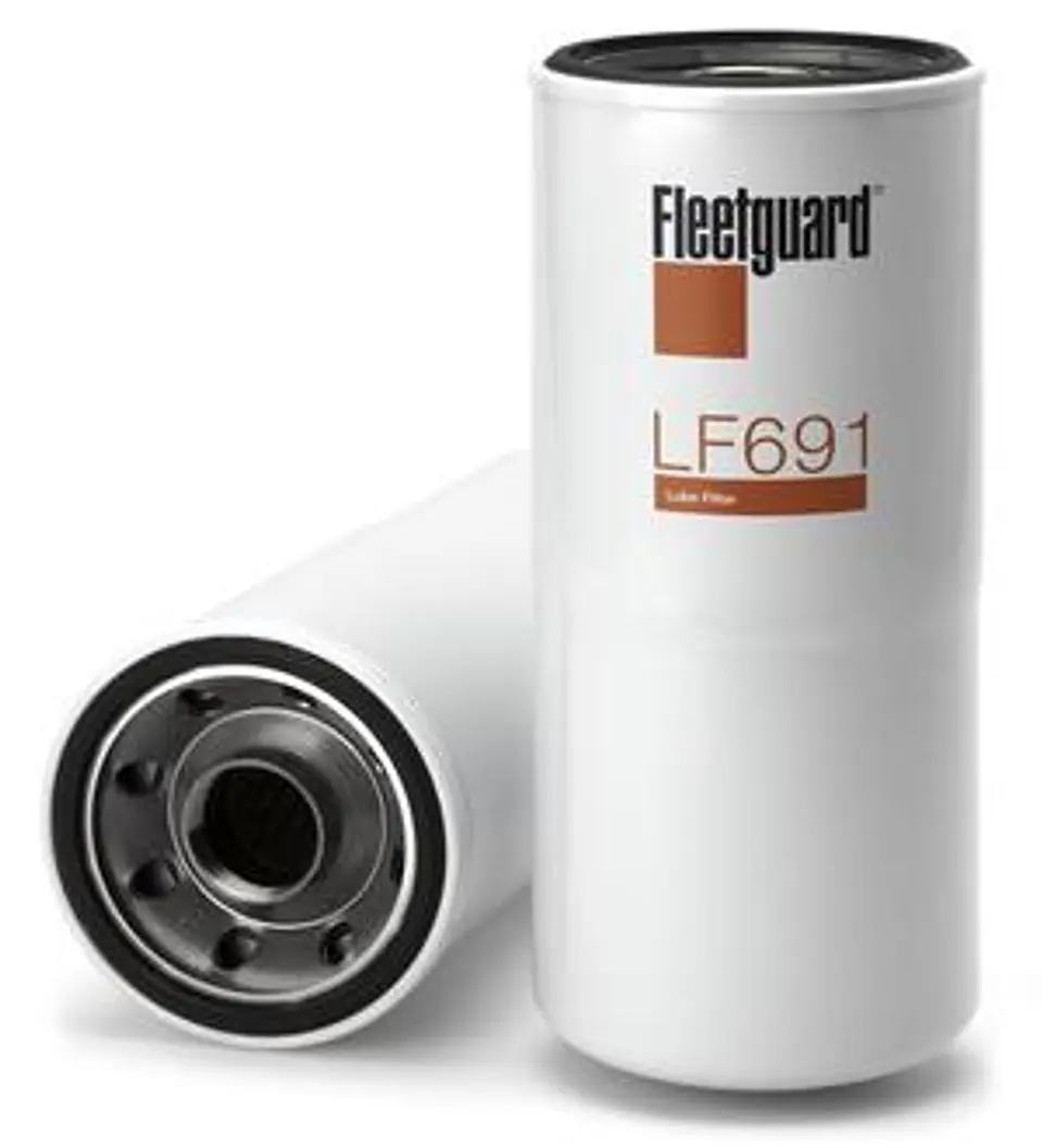 FILTRO DE ACEITE FLEETGUARD LF691 PARA MOTOR MARCA CUMMINS.  1