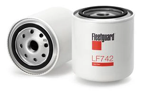 FILTRO DE ACEITE FLEETGUARD LF742 PARA MOTOR MARCA CUMMINS. 