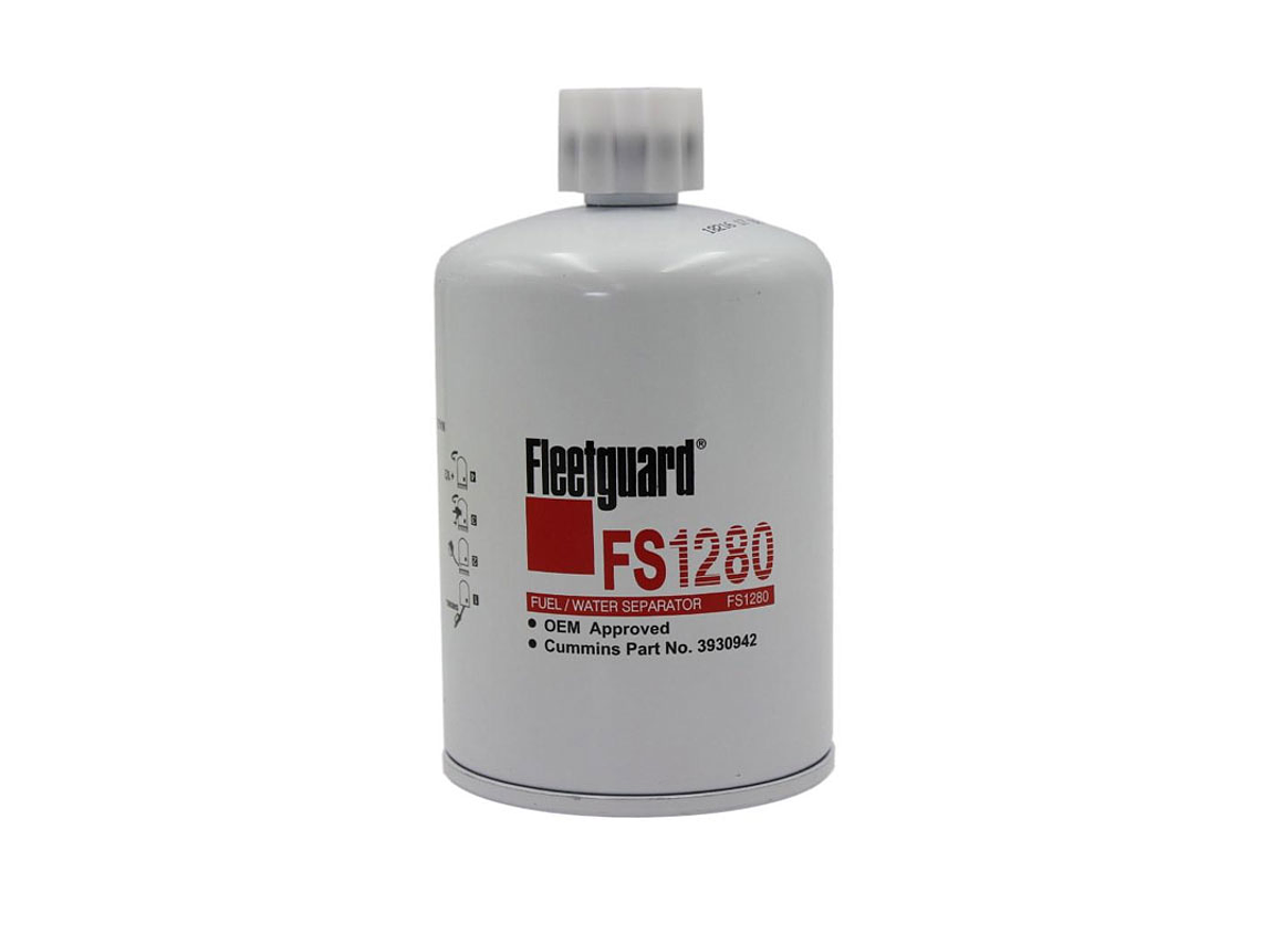 Filtro De Separador Fleetguard Fs1280 Para Motor Marca Cummins.  1