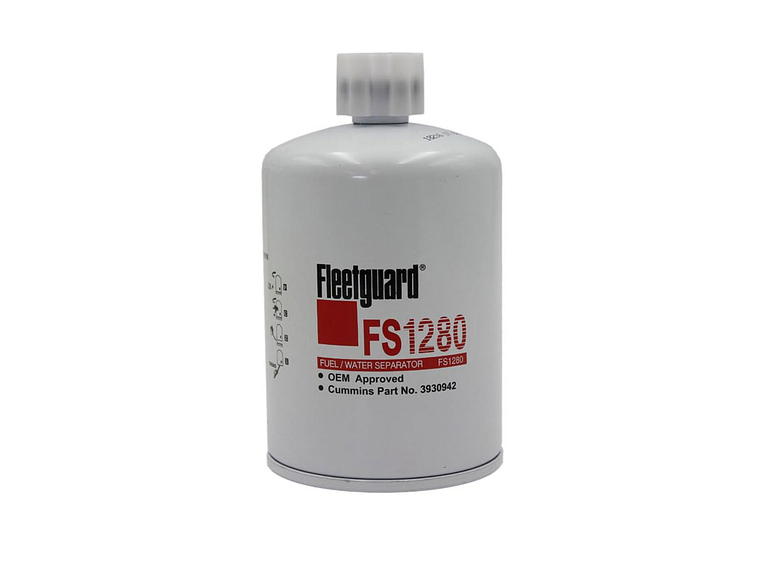 Filtro De Separador Fleetguard Fs1280 Para Motor Marca Cummins.  1