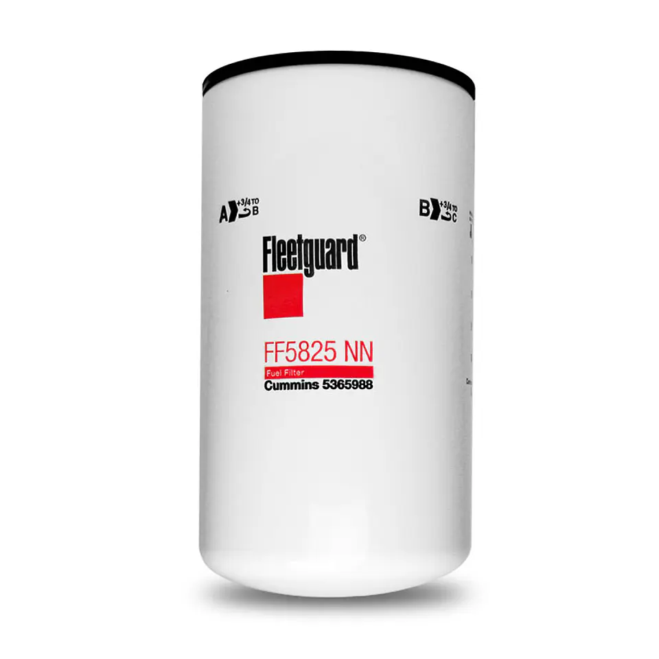 FILTRO  COMBUSTIBLE FLEETGUARD  FF5825NN  MOTOR CUMMINS.  1