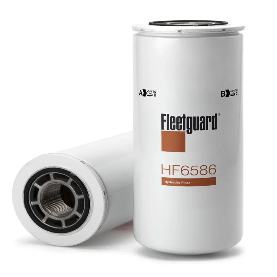 FILTRO DE HIDRAULICO FLEETGUARD HF06586 PARA MOTOR MARCA CUMMINS.  1