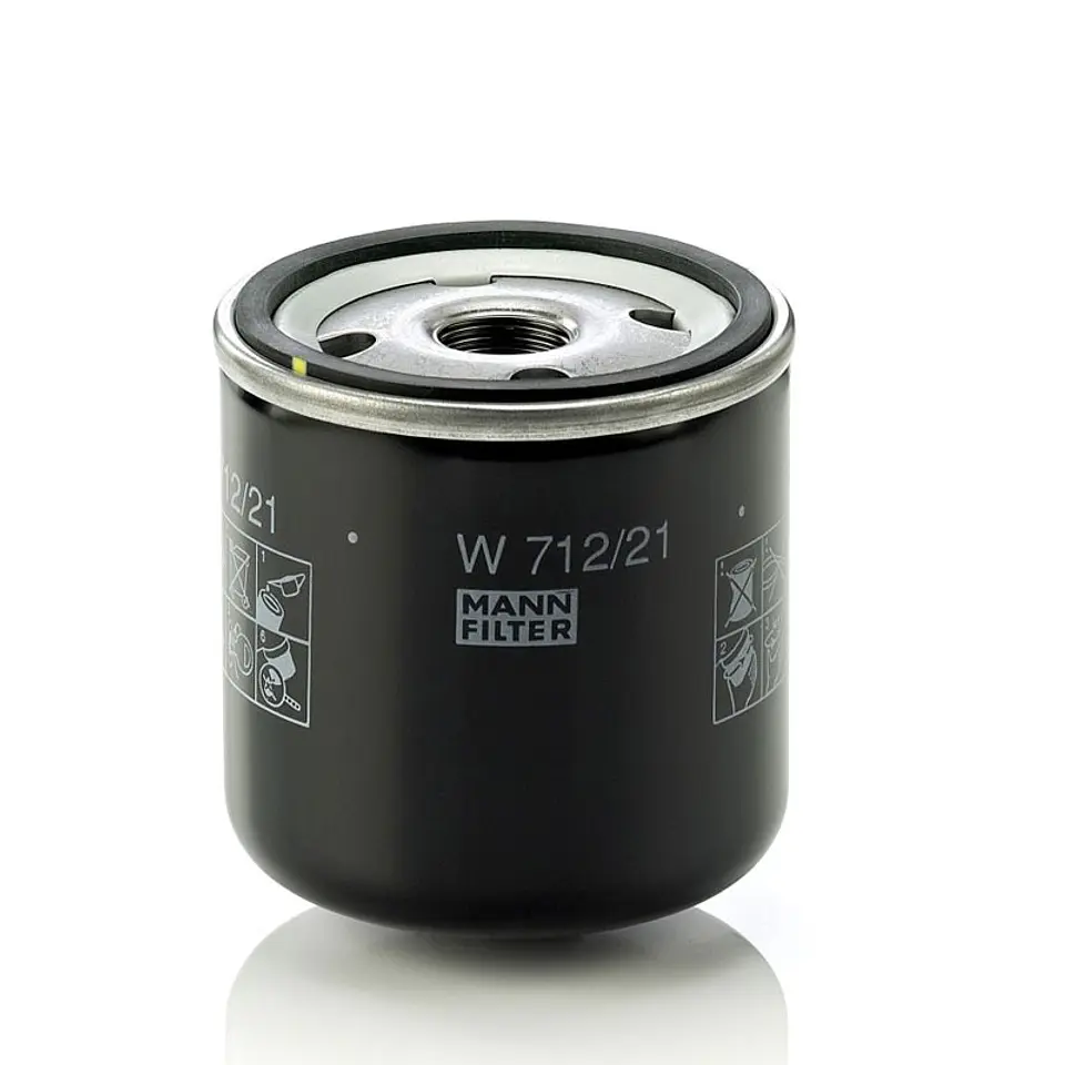  Filtro Aceite W712/21 Marca Mann 1
