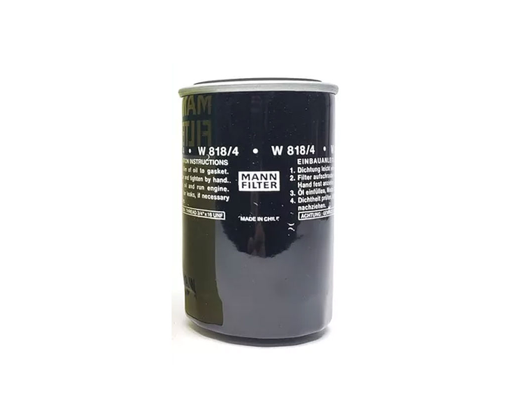  Filtro Aceite W818/4 Marca Mann 1