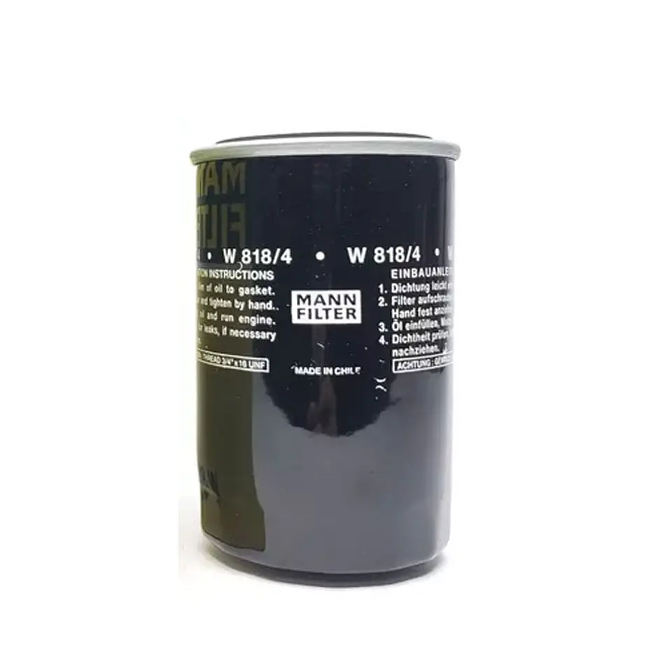  Filtro Aceite W818/4 Marca Mann 1
