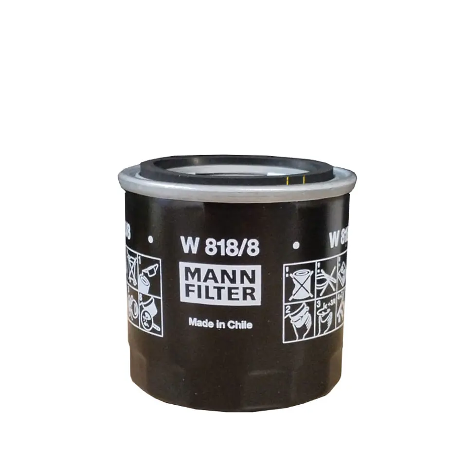  Filtro Aceite W818/8 Marca Mann 1