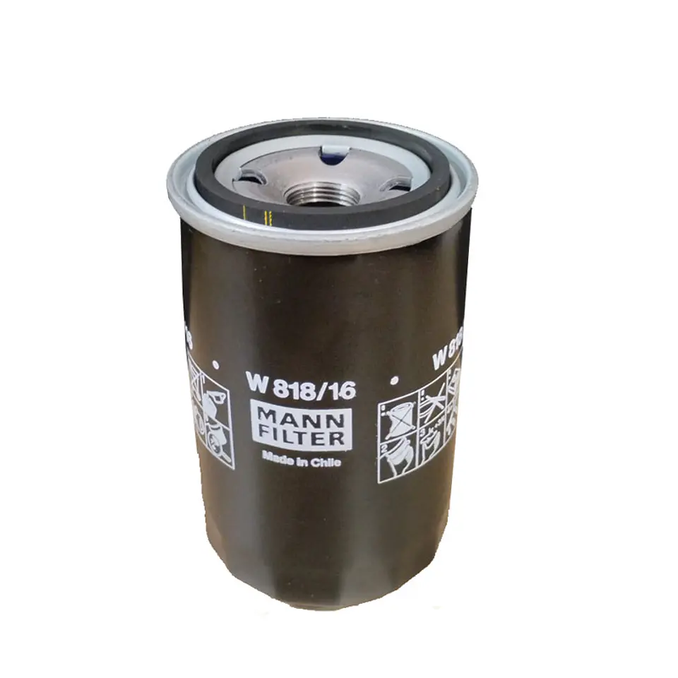  Filtro Aceite W818/16 Marca Mann 1