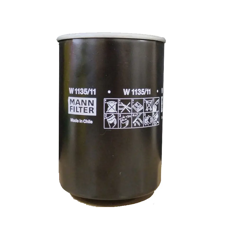  Filtro Aceite W1135/11 Marca Mann 1