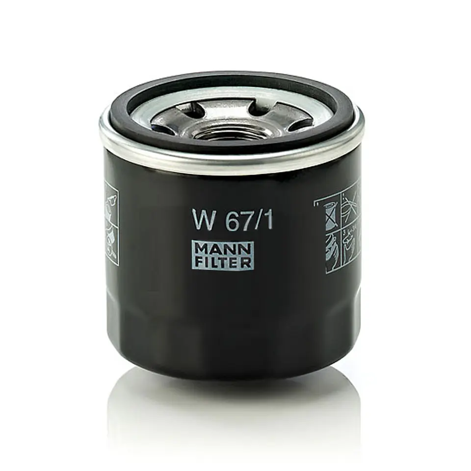  Filtro Aceite W67/1 Marca Mann 1