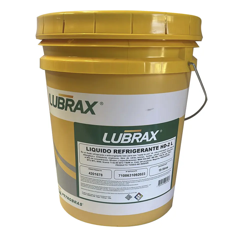  Lubrax Refrigerante Hd-2 L B 19L Oferta! 1
