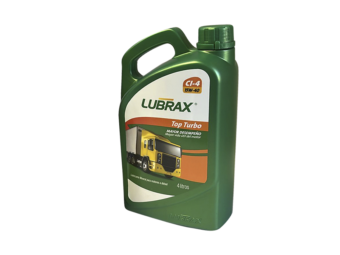 Aceite Lubrax Top Turbo 15W40, 4 Lts 1