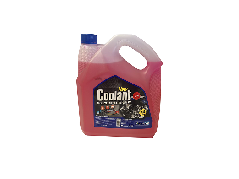  Bidon New Coolant -1 4.5 Lts ( Rosado) Oferta! 1